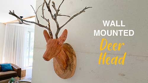 How to Carve a Deer Head Mount