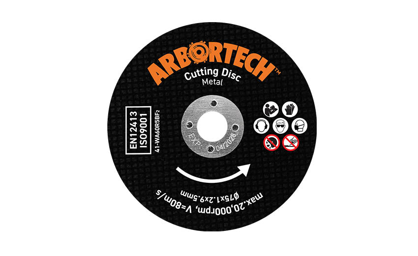 3 Pack of 75 mm Metal Cutting Disc for Mini Grinder MG1000