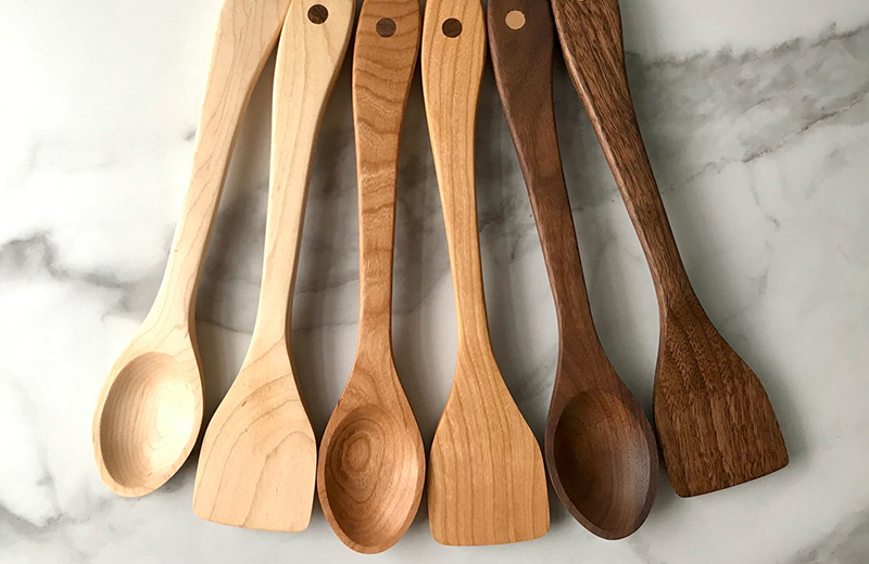Field Company Cherry Wood Spoons + Spatulas (Set of 3)
