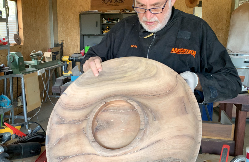 Kevin Inkster Power Carving