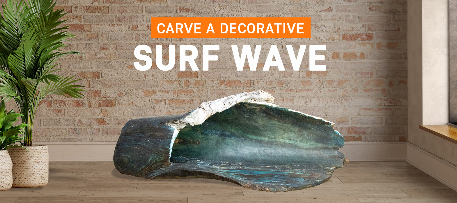 Carved Surf Wave