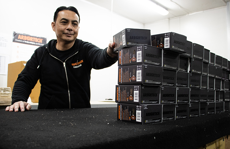 Production worker at our Perth factory