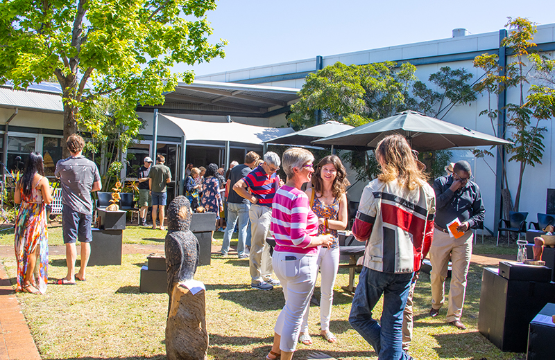 Staff at the 2022 PowerCarving Competition