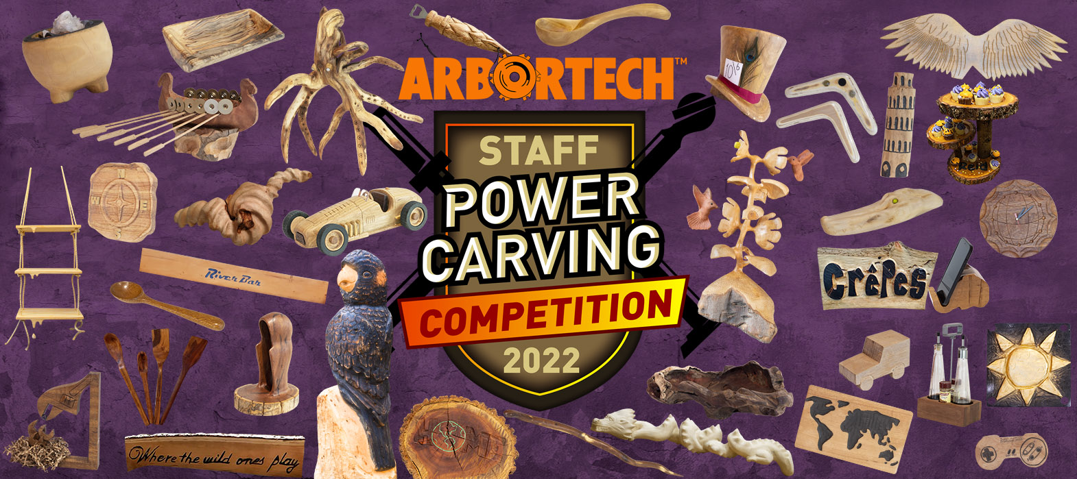 Arbortech Staff Power Carving Comp Video 2022