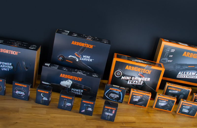 Arbortech product range in situ.