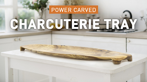 Power Carved Charcuterie Tray