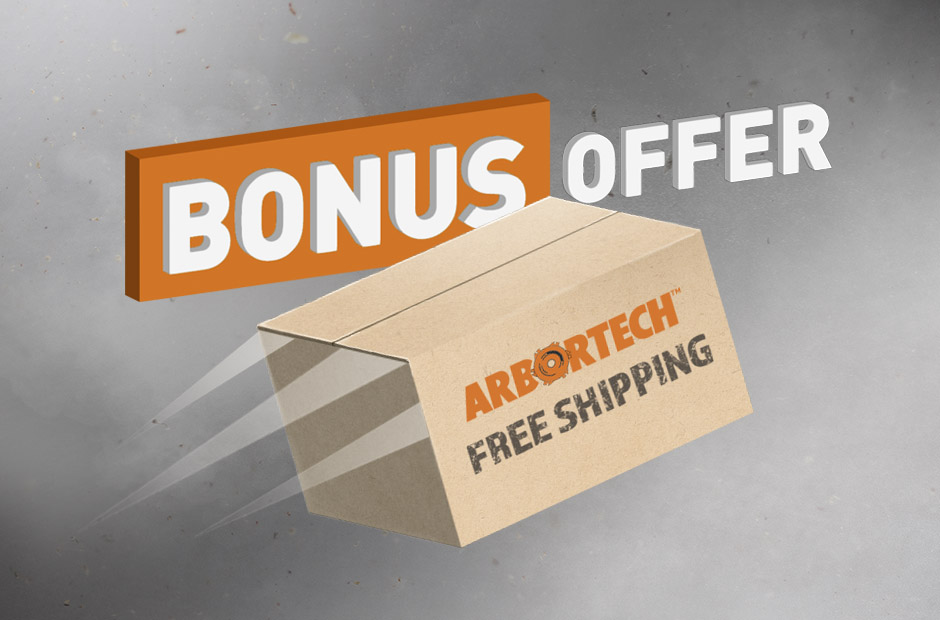 Arbortech Free Shipping Bonus Offer
