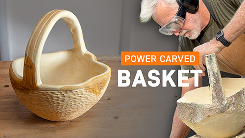 Power Carved Bread Basket