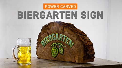 German-Inspired Beer Garden Sign