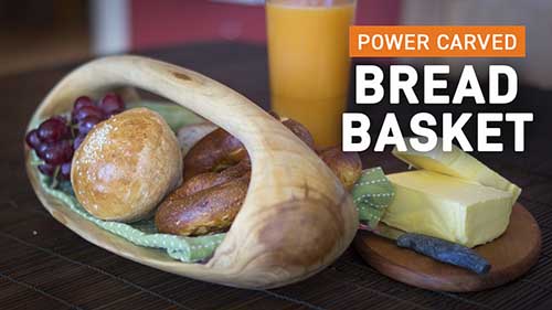 Power Carved Bread Basket