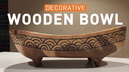 How to Carve a Decorative Bowl