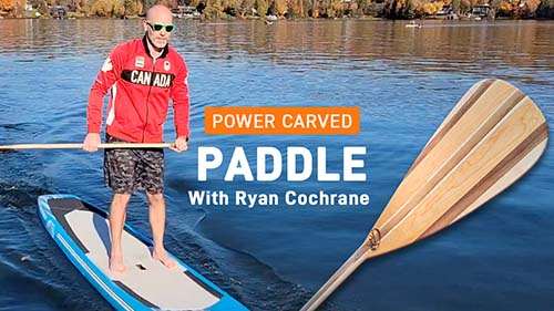 Power Carving a Paddle - Ryan Cochrane