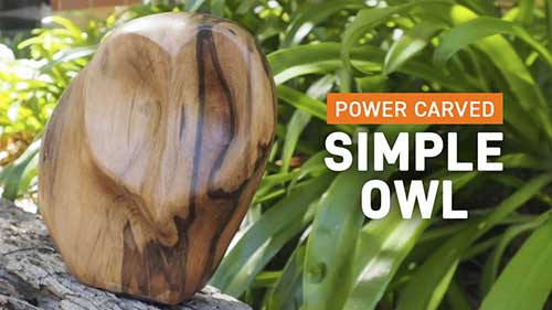 Minimalistic Owl Sculpture