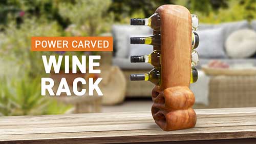 DIY Wooden Wine Rack
