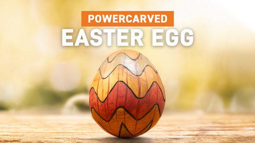Carved Easter Egg