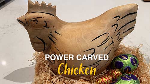 How to Carve a Wooden Chicken