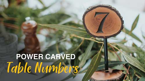Carving Table Numbers