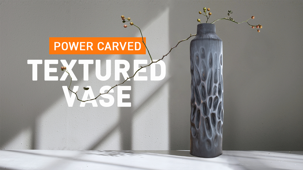 DIY Textured Vase