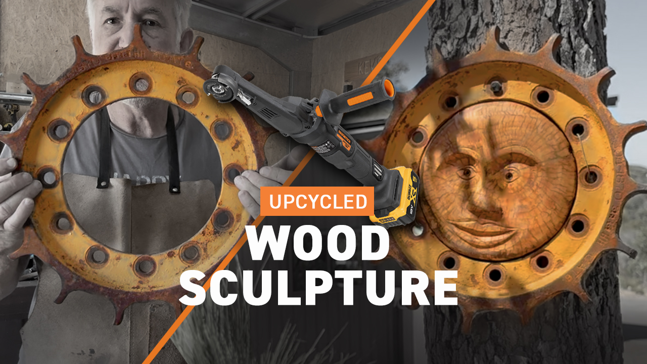 Upcycled Wood Sculpture