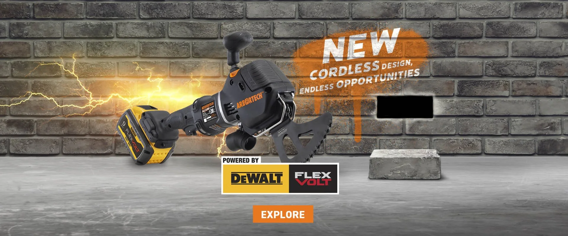 BA200X Cordless Allsaw Banner