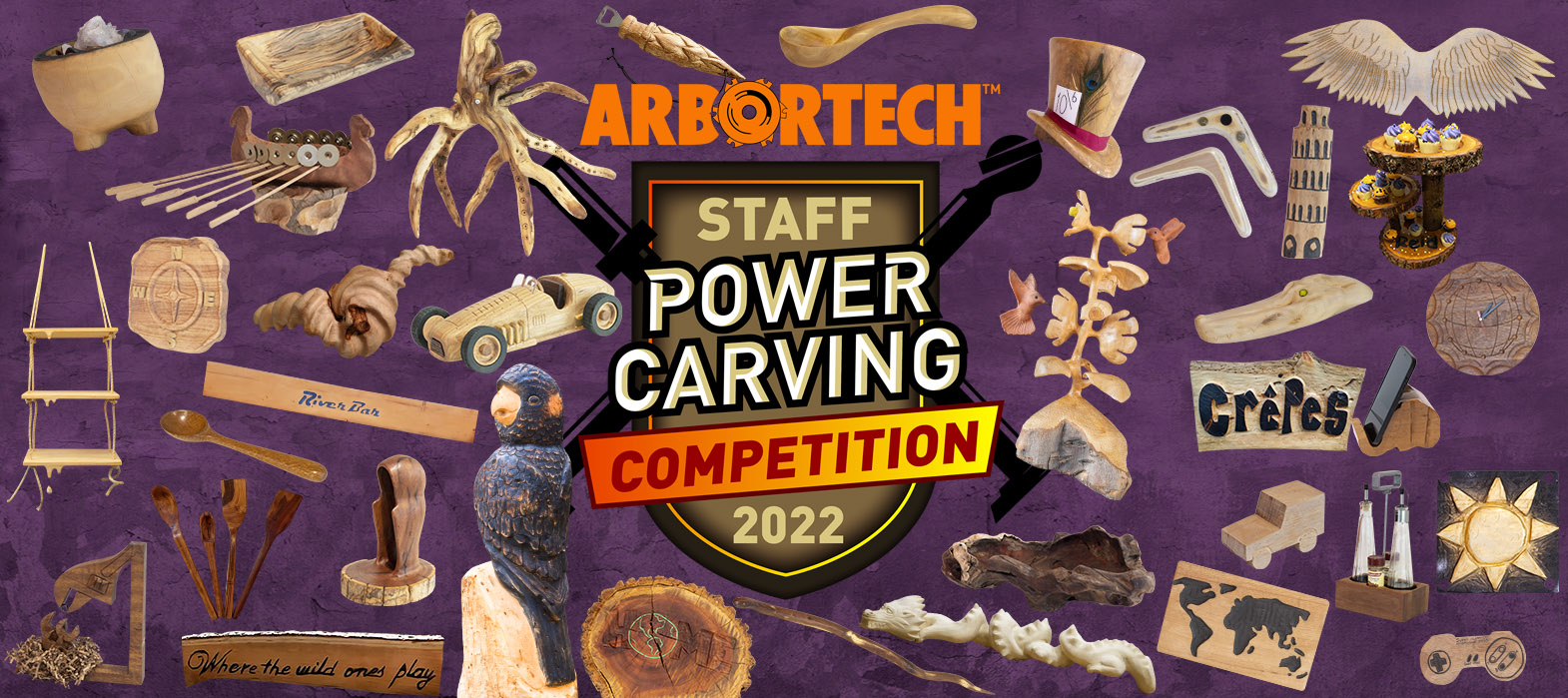 Arbortech Staff Power Carving Comp Video 2022