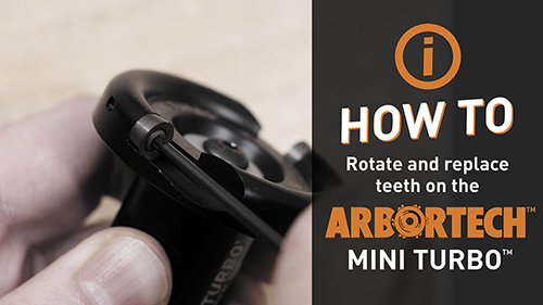 Rotate and Replace Mini Turbo Teeth