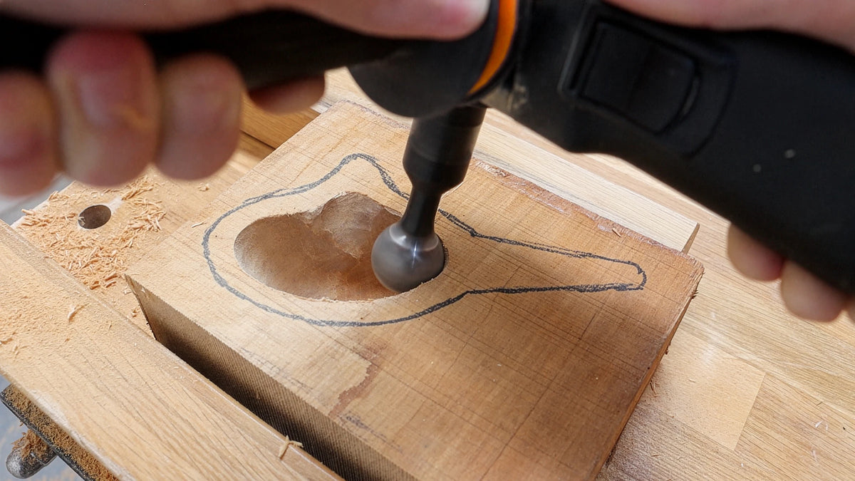 Ball Gouge 30mm Kugel-Hohlmeißel