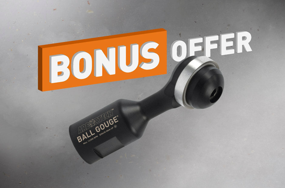 Arbortech Ball Gouge Bonusangebot