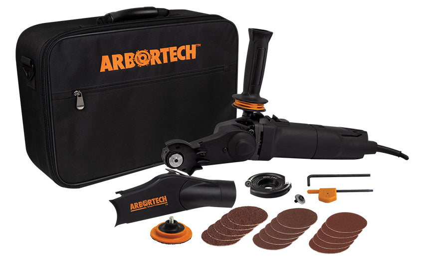 Carving fine surface detail with the Arbortech Mini Carver