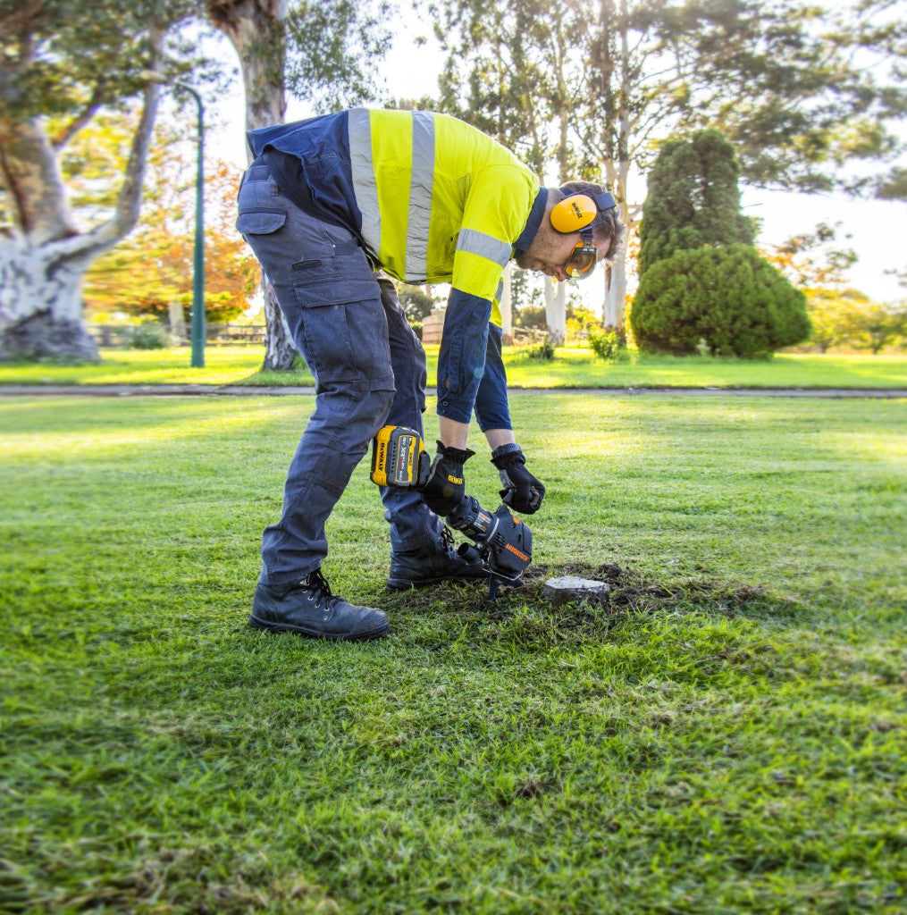 Repair turf like a surgeon